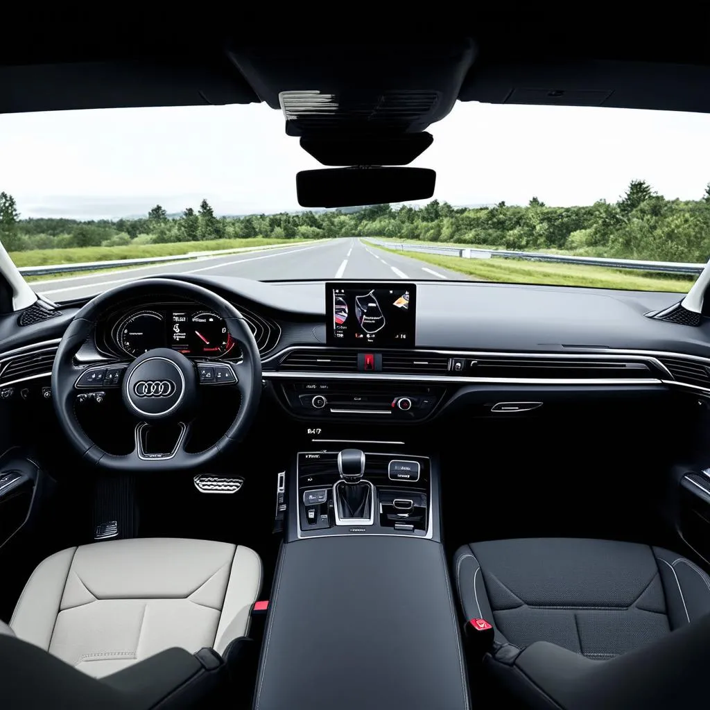 Audi A4 B9 virtual cockpit