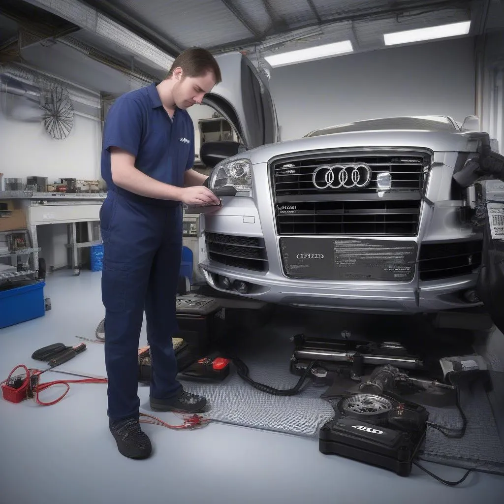 Audi Q7 Suspension Diagnostic