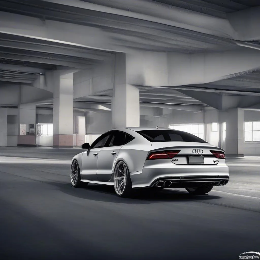 Lowered Audi S7