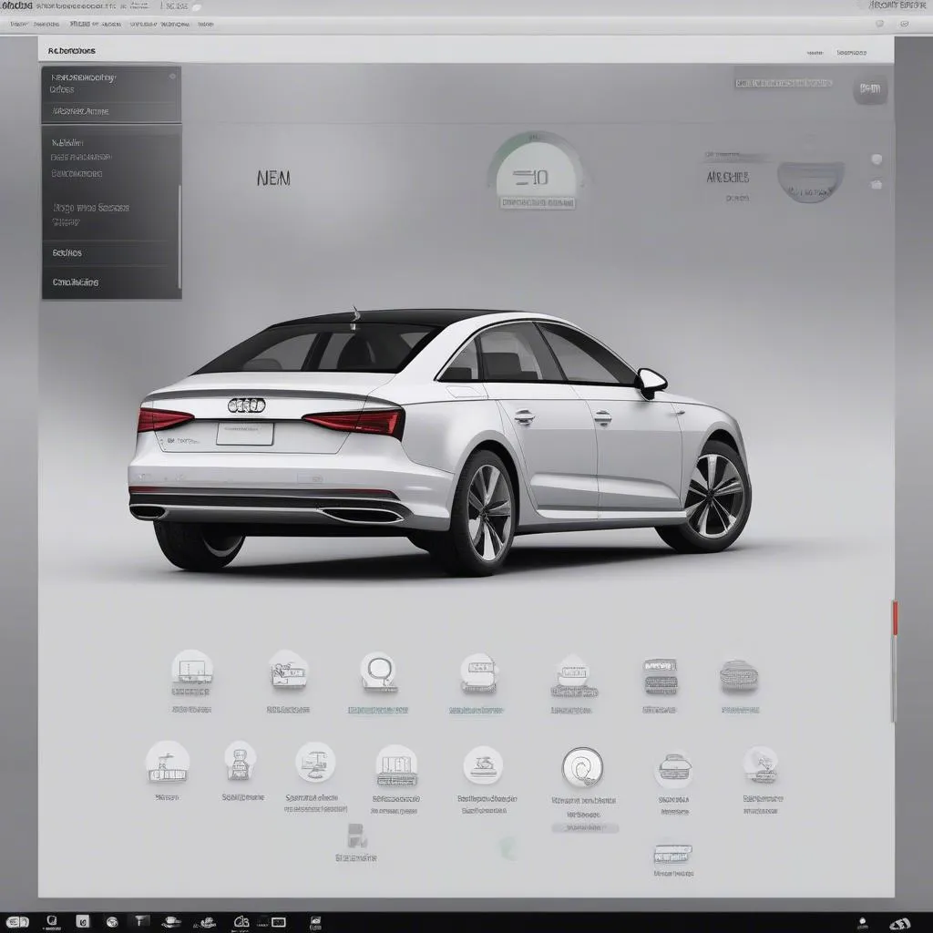 Audi Scan Software Interface