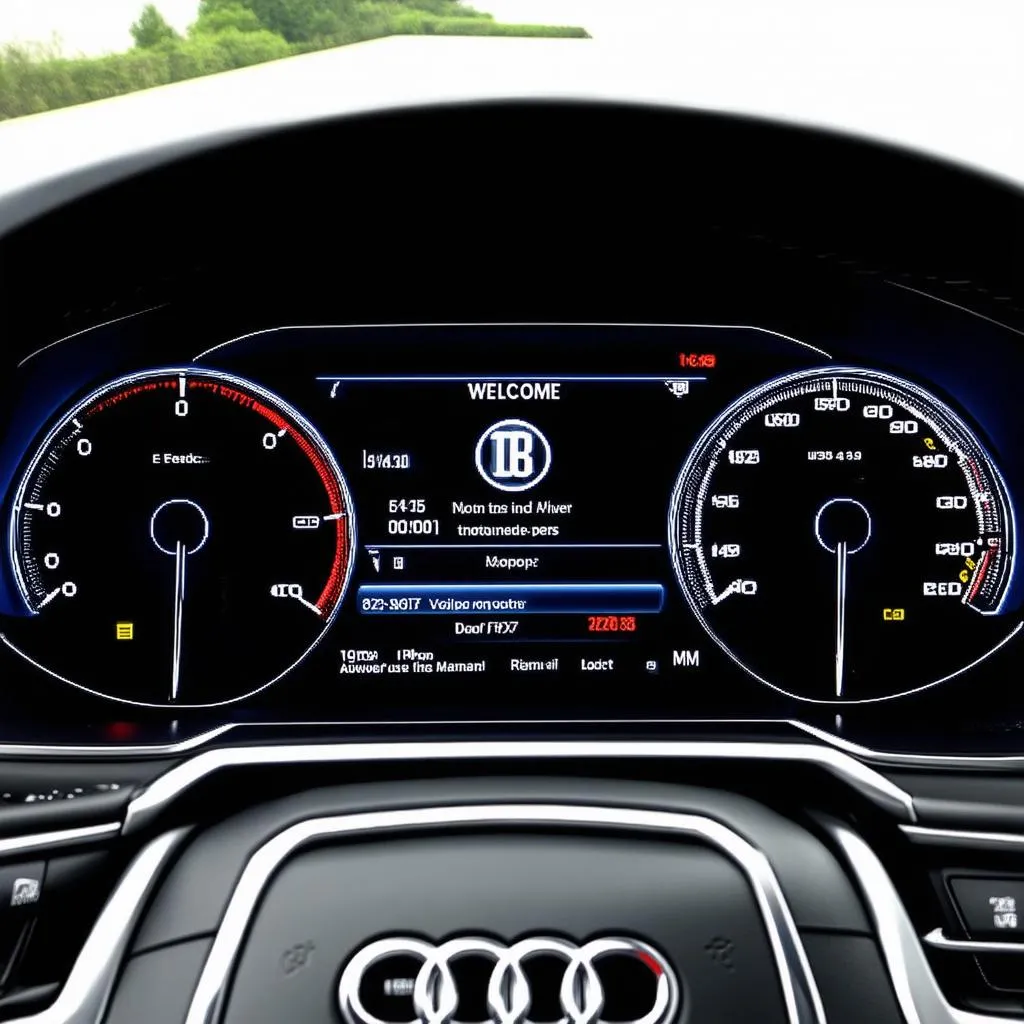 Audi Q7 4M Instrument Cluster Customization