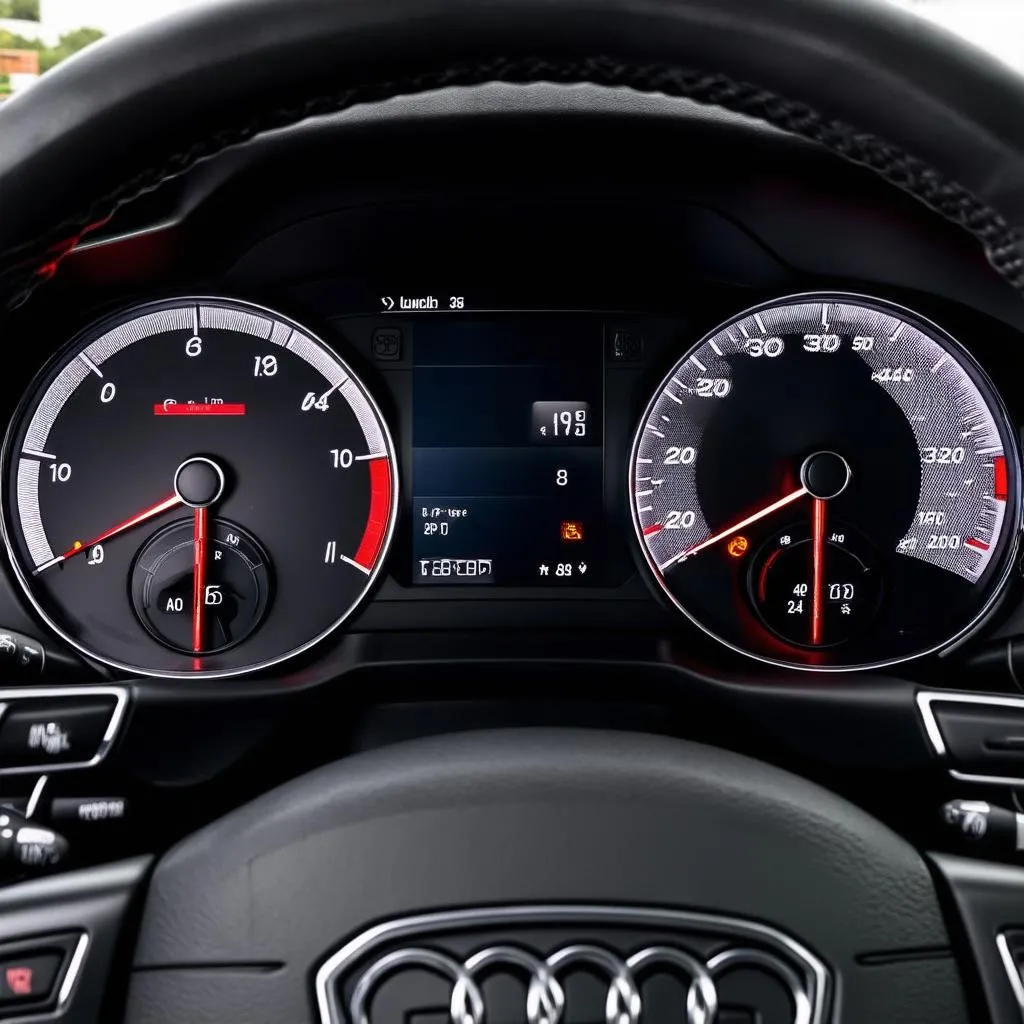 Audi S3 8P instrument cluster