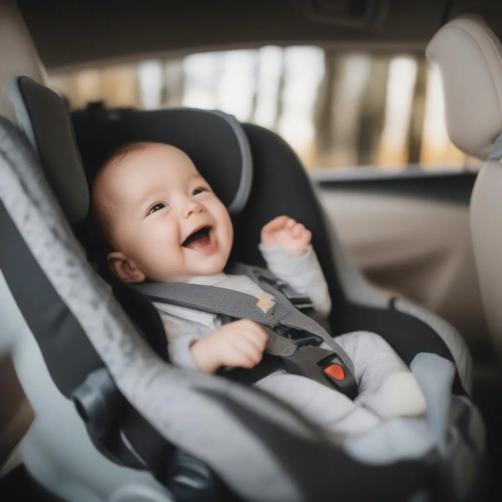 baby in car seat