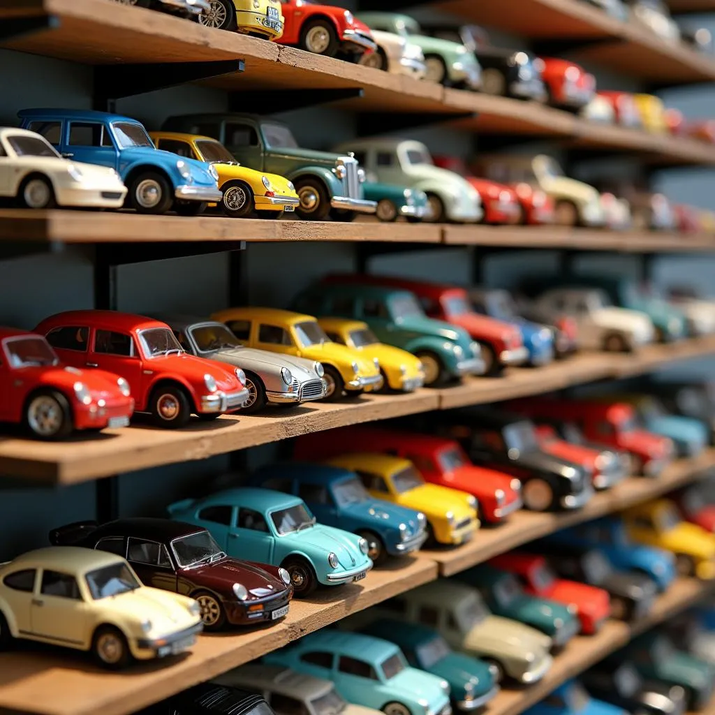 Collection of Bburago Model Cars