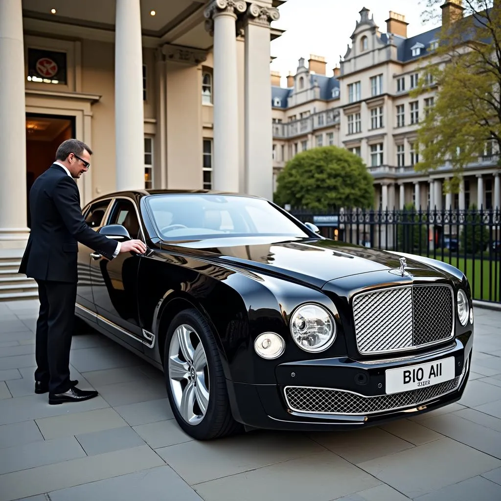 Bentley Chauffeur Car in London