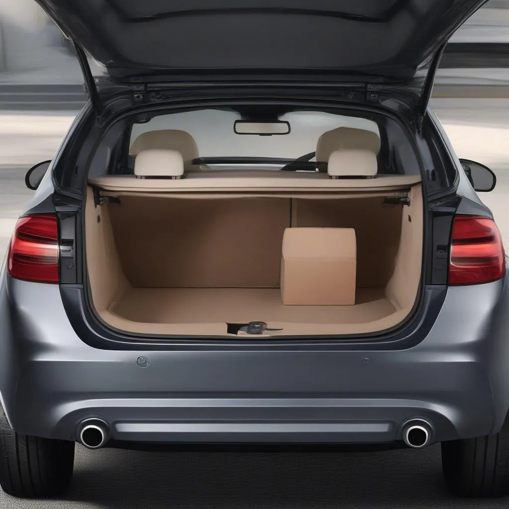 BMW 1 Series Trunk Space