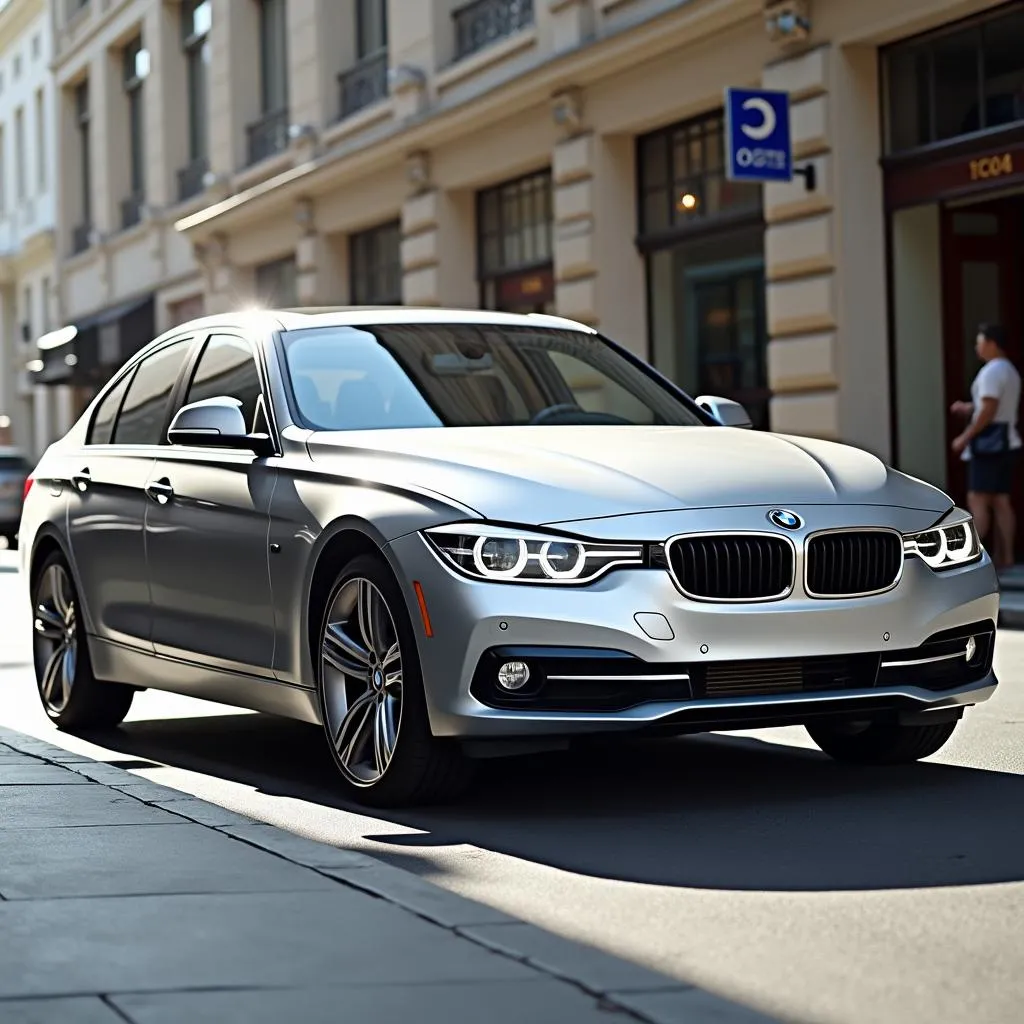 BMW 17 Inch Wheels on a BMW 3 Series