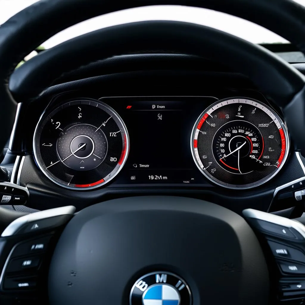 BMW 1M Interior Dashboard