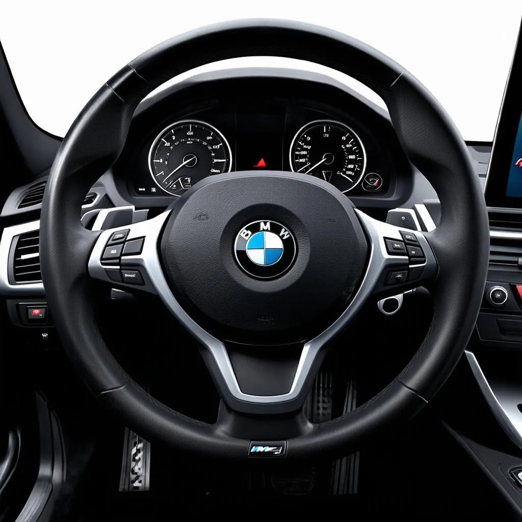 BMW 1M Interior Steering Wheel