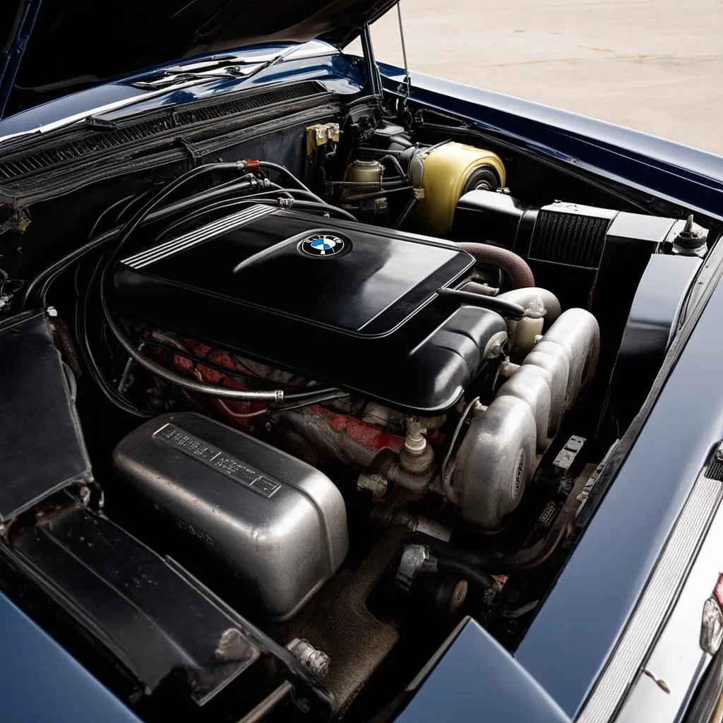 1976 BMW 2002 engine