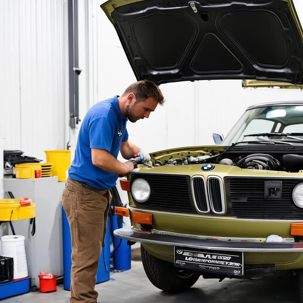 1976 BMW 2002 restoration