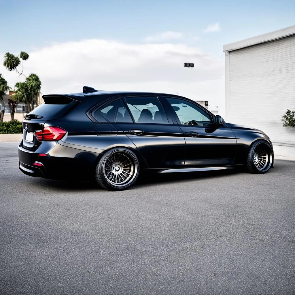 BMW 3 Series on New Rims