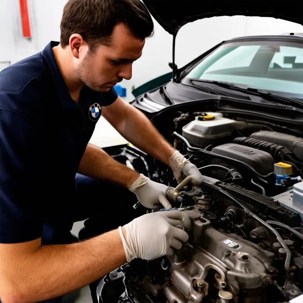 BMW 325i transmission repair