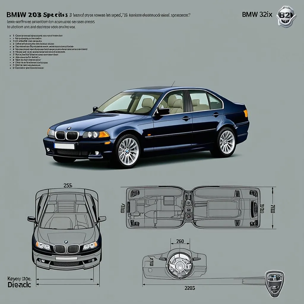 2003 BMW 325xi Specifications