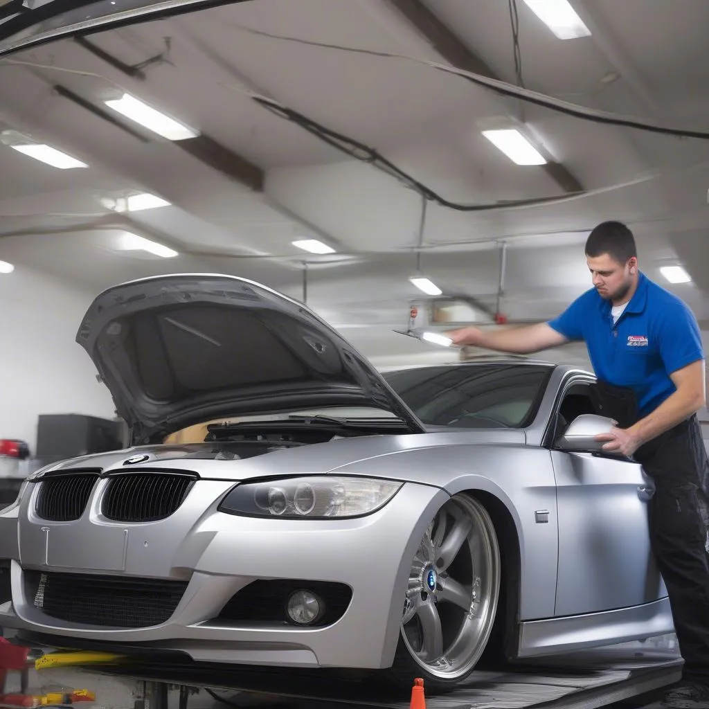 BMW 328i Body Kit Installation