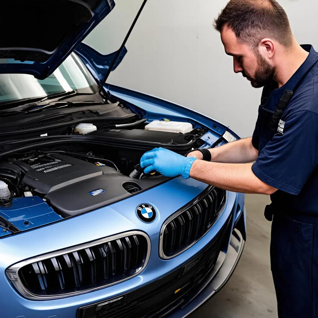 BMW 328i Coolant Flush