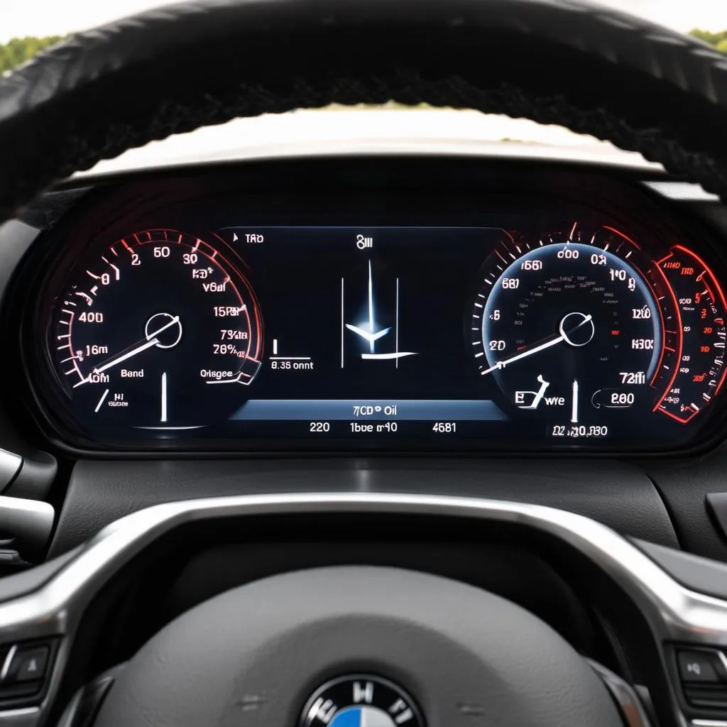 BMW 328i Dashboard Warning Lights