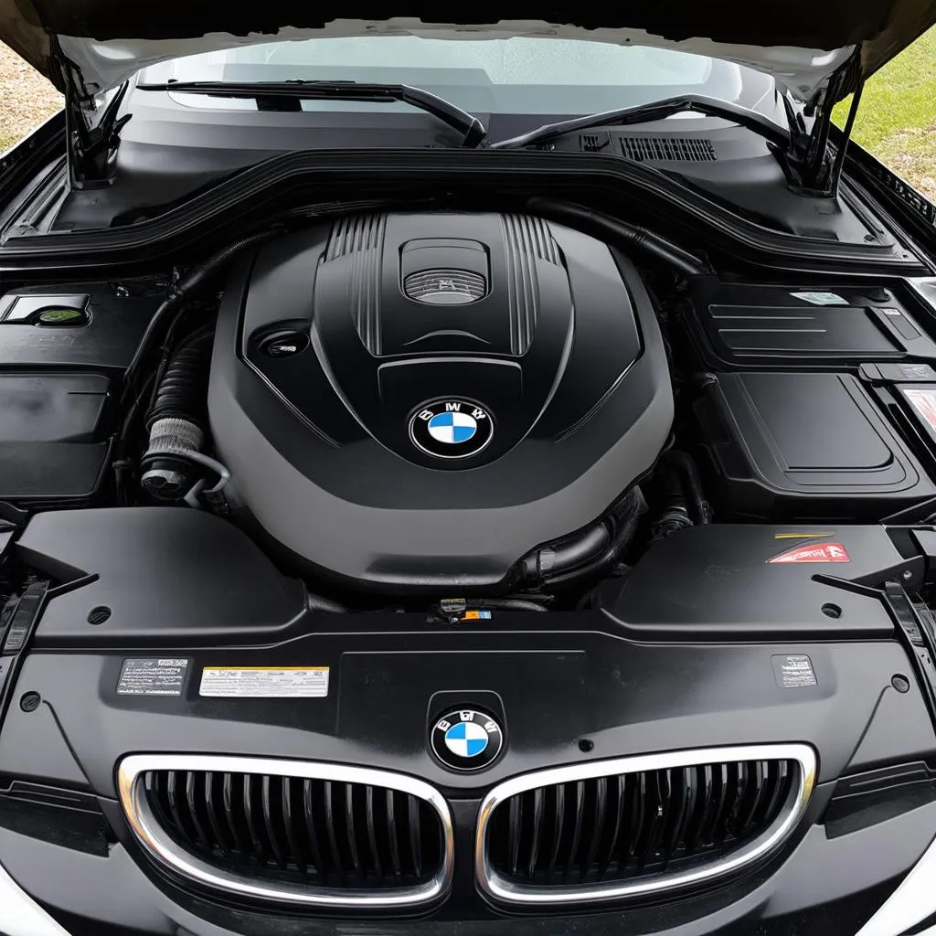 BMW 328i Engine Bay