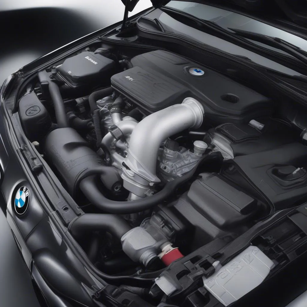 BMW 328i Engine Bay