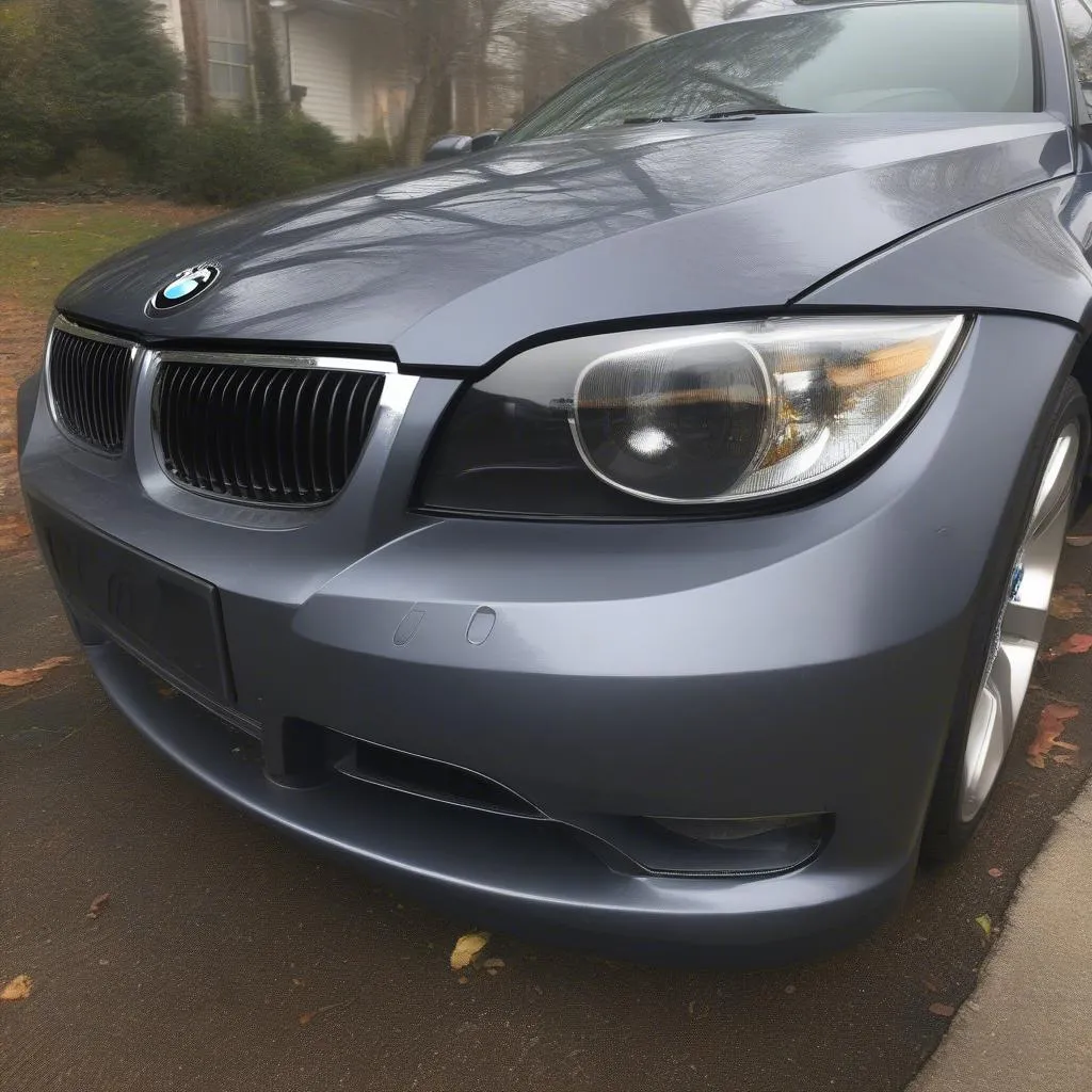 2008 BMW 328xi Xenon Headlights with Angel Eyes