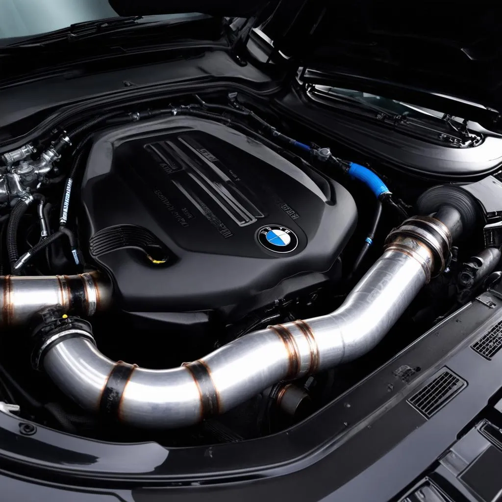 BMW 335i charge pipe