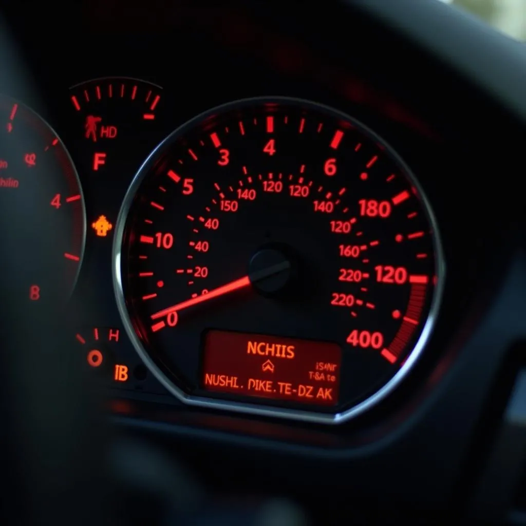 BMW 335i engine warning light on dashboard