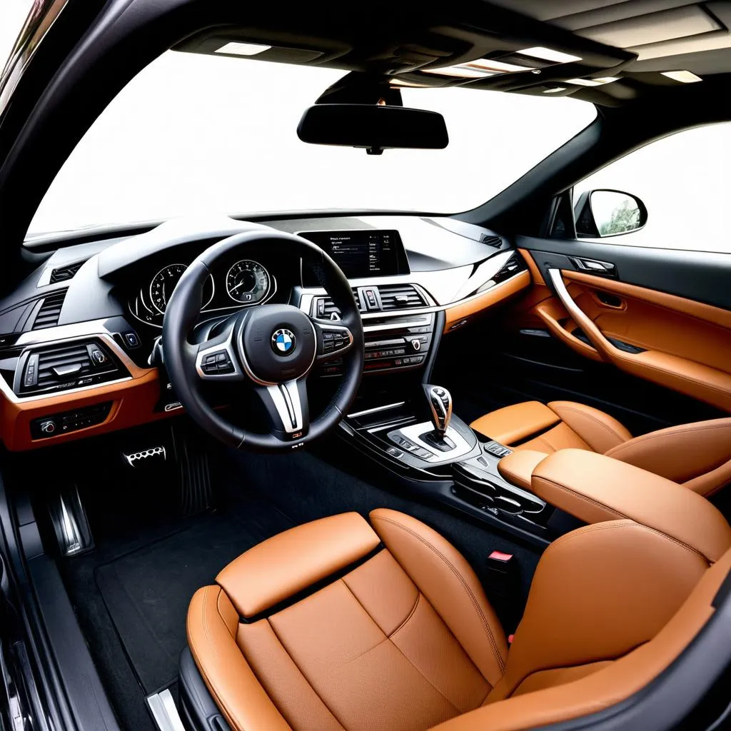 bmw 4 series interior