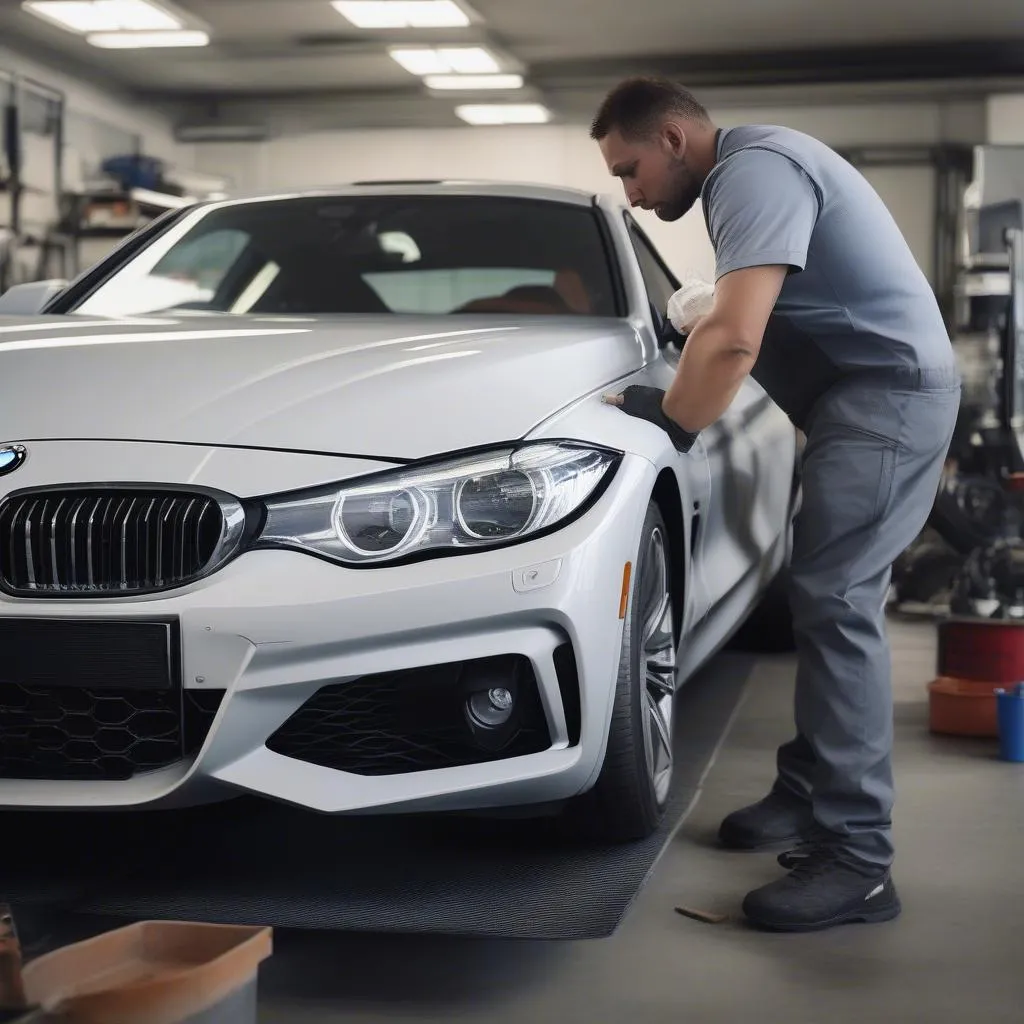 BMW 430i Oil Change