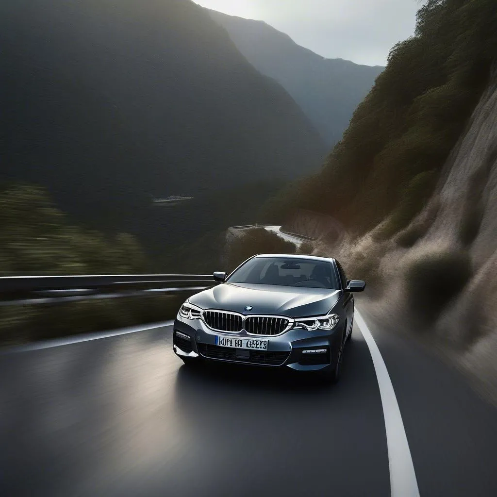 2020 BMW 5 Series Driving