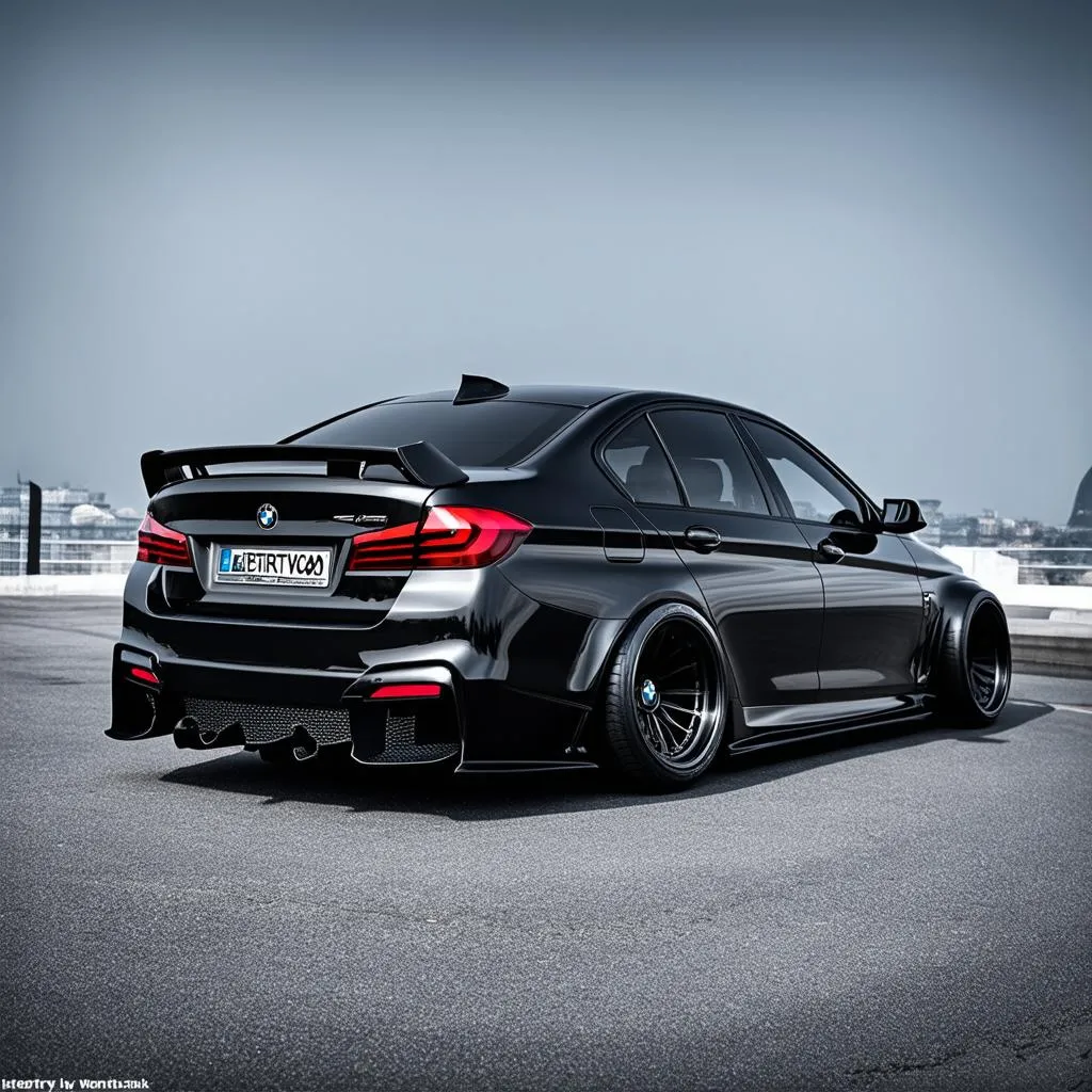 Liberty Walk BMW 5 Series Spoiler