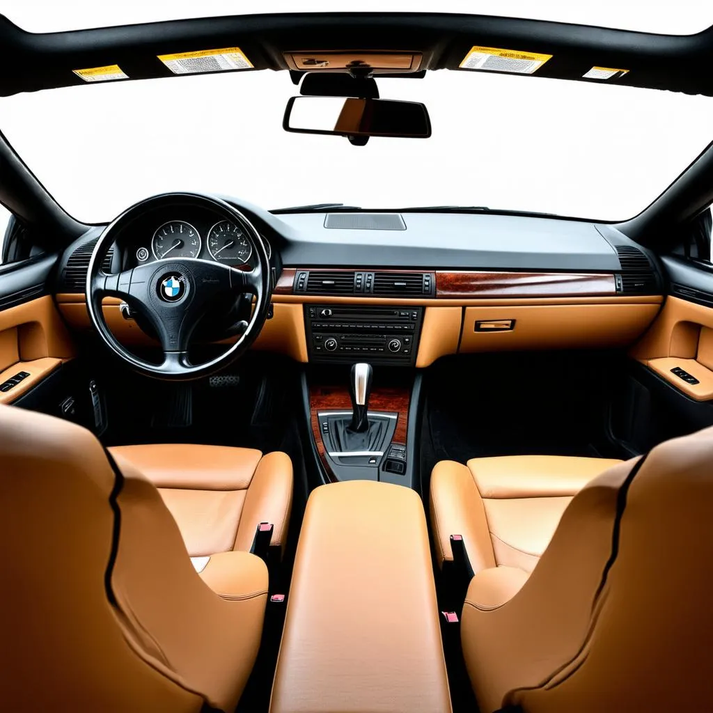 BMW 528i Interior