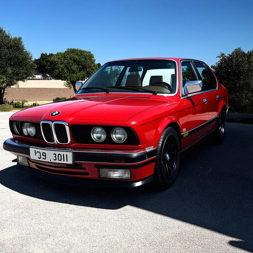 1988 BMW 535i Exterior