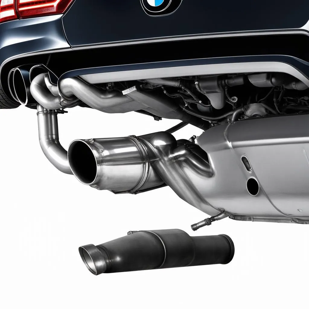 BMW 535i Exhaust System