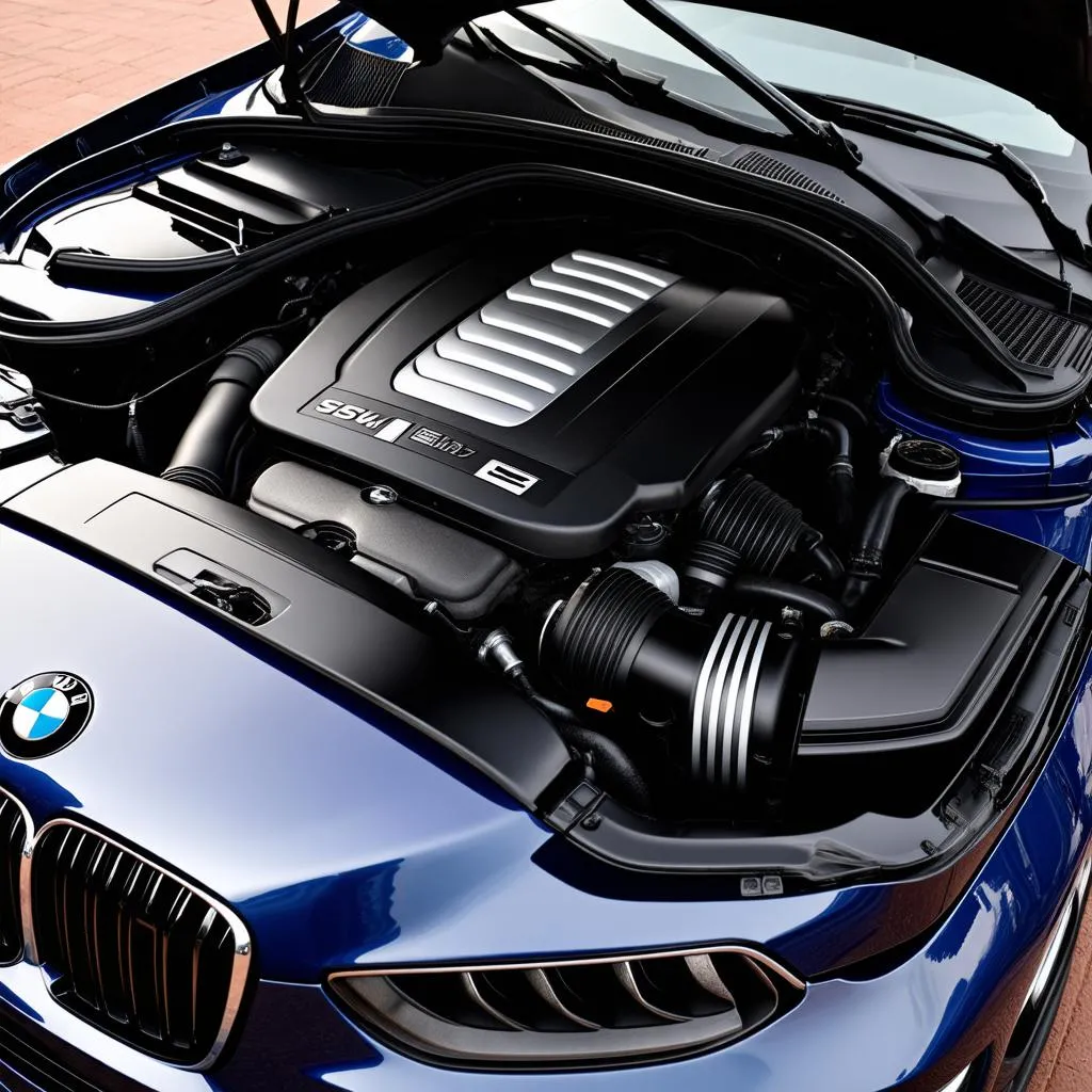 Powerful BMW 540i Engine