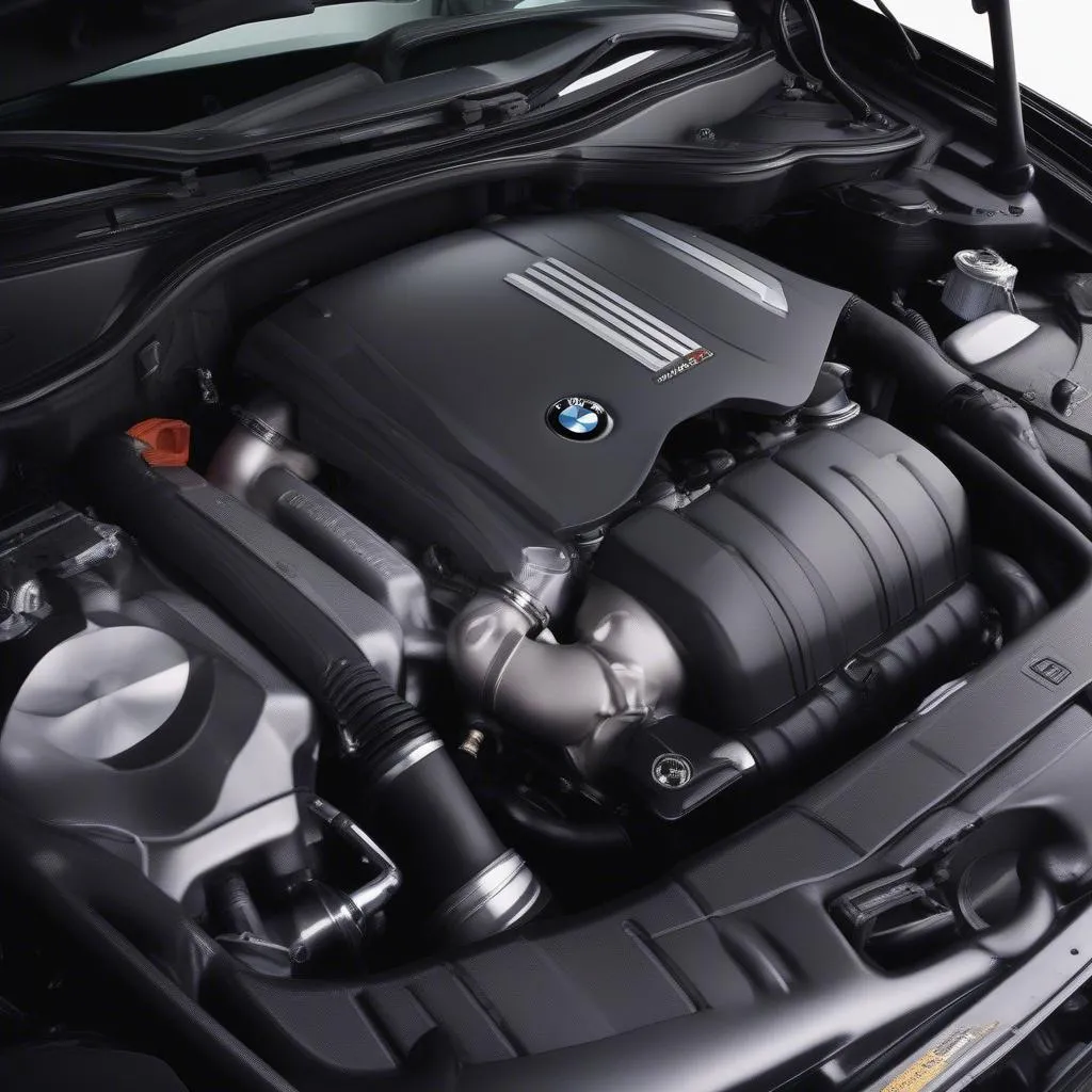 2008 BMW 550i Engine