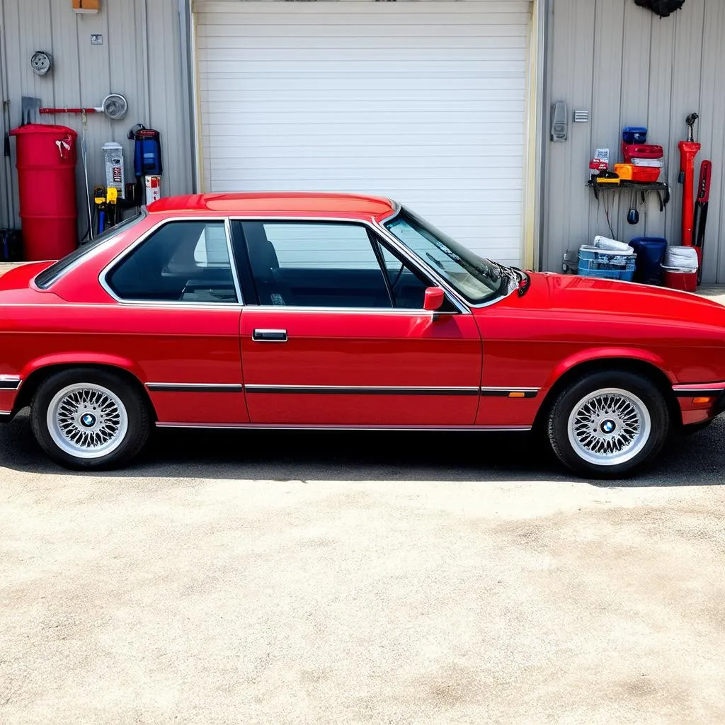 1988 BMW 6 Series Parked