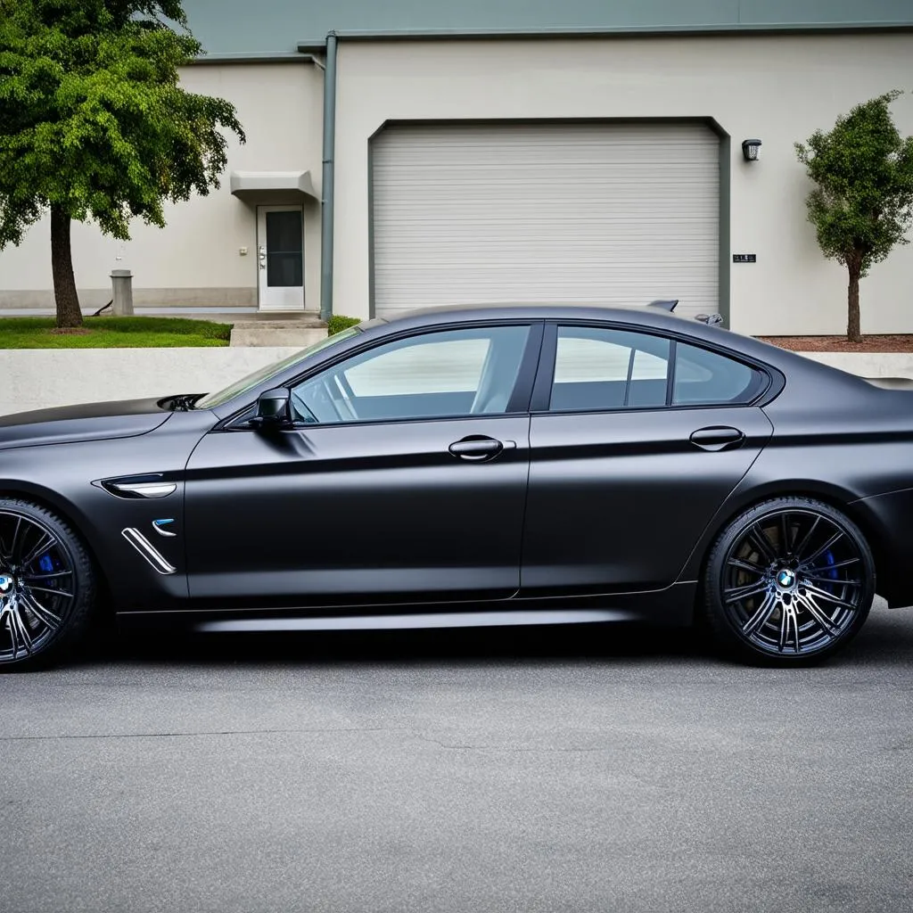 BMW 650i Vinyl Wrap