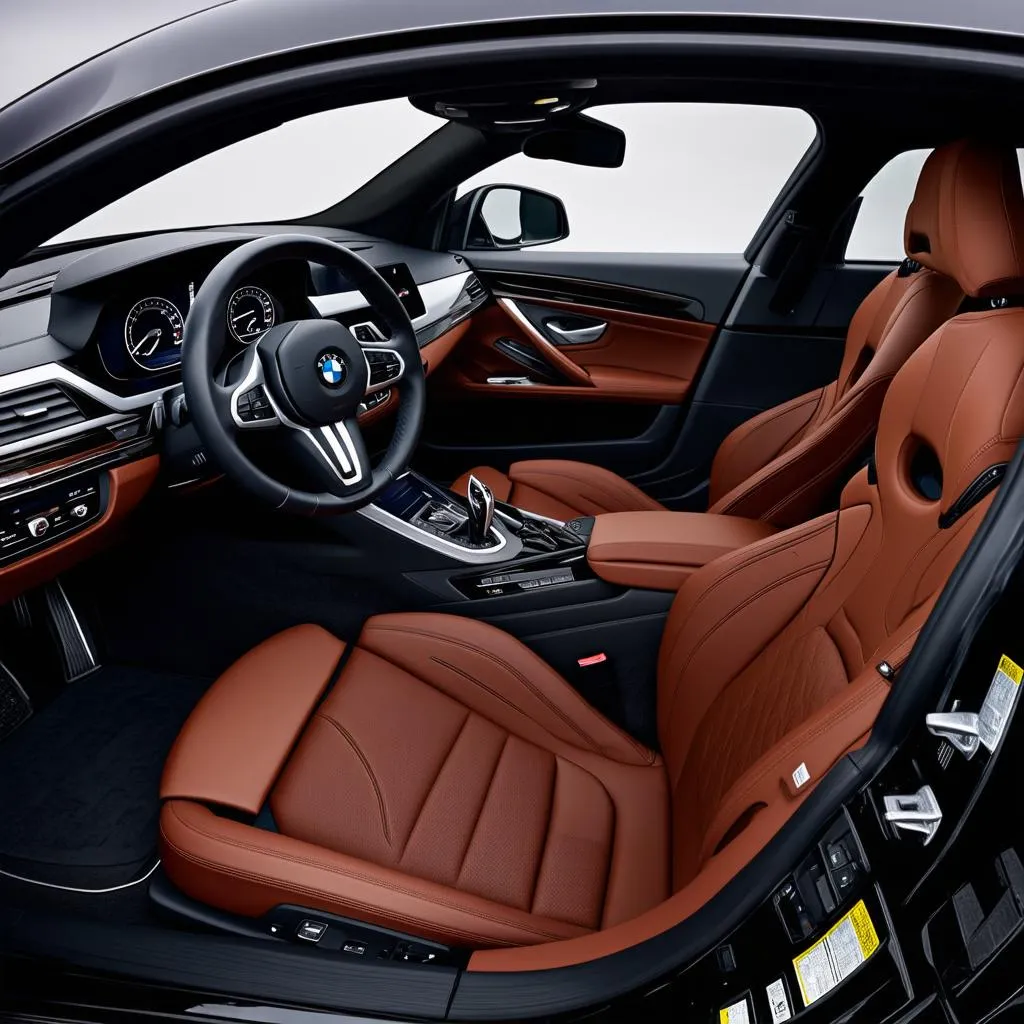 BMW 840i Gran Coupe interior