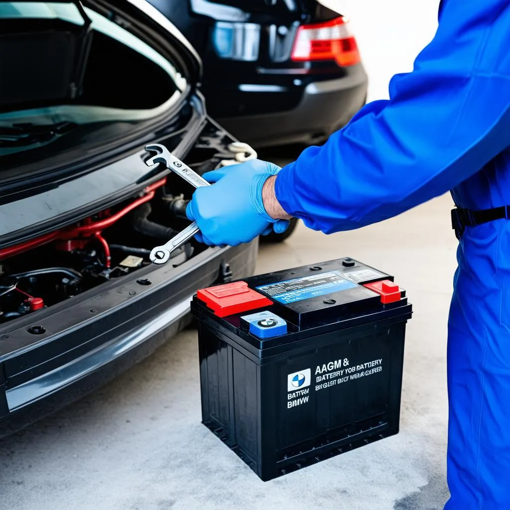 bmw agm battery replacement