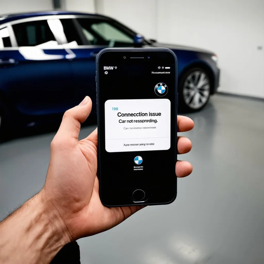 BMW App and Car