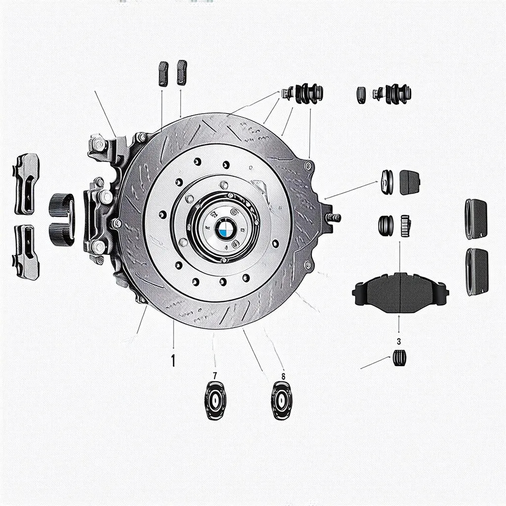 BMW brake system