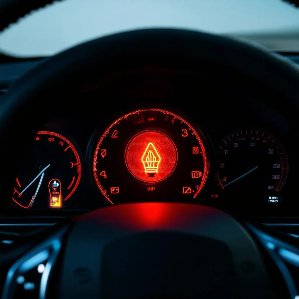 BMW bulb warning light