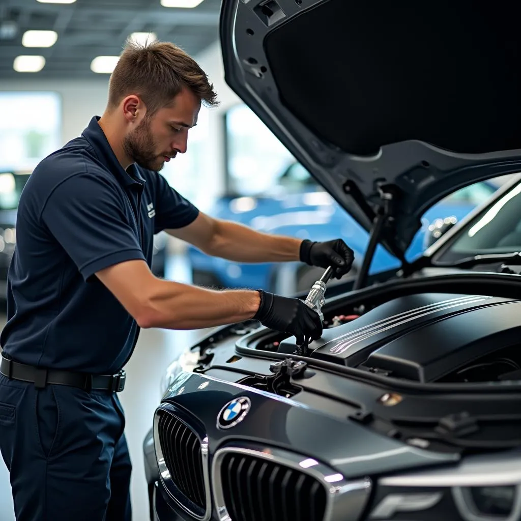 BMW buyback inspection process