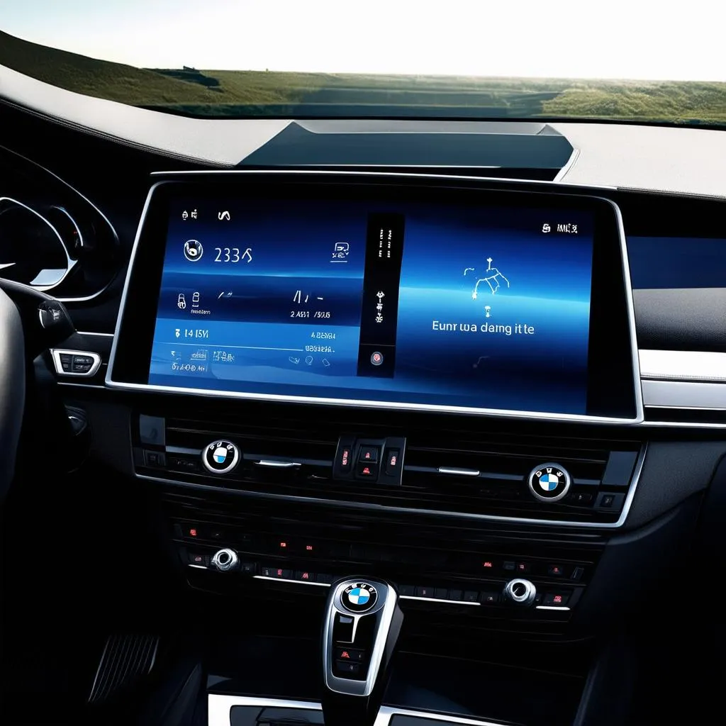 BMW Car Dashboard Technology