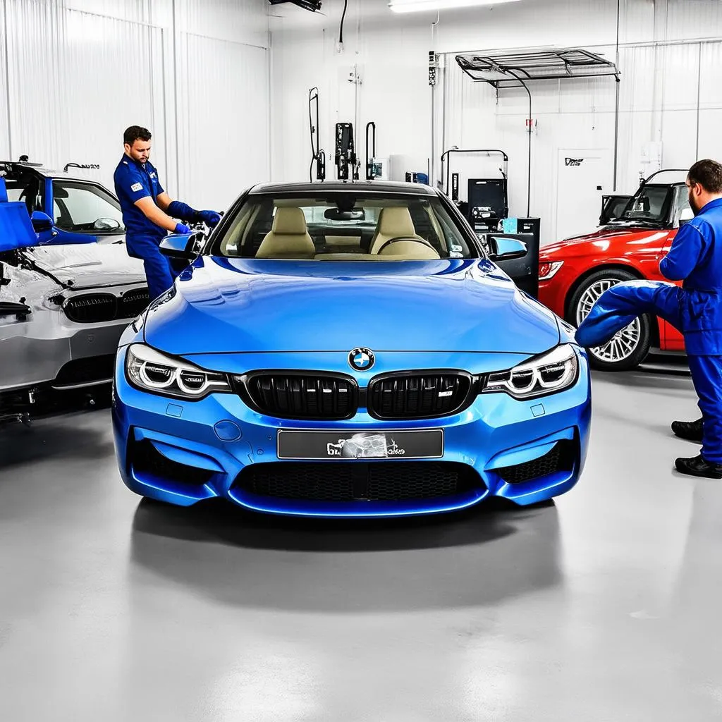 BMW repair shop