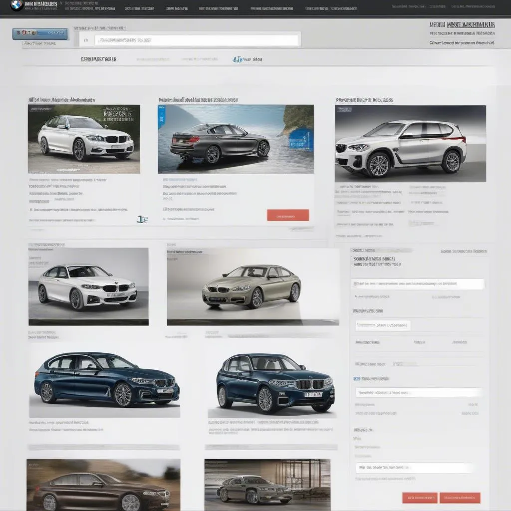 BMW CCA Classifieds Interface