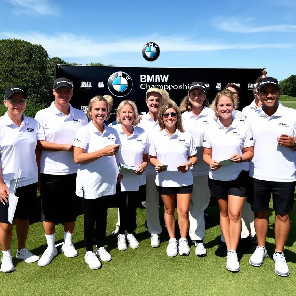 Volunteers at BMW Championship