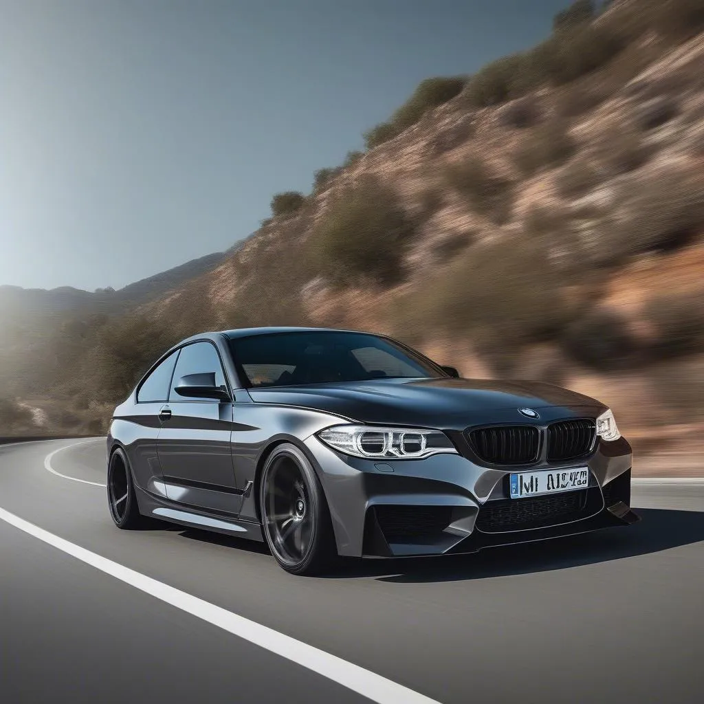 BMW Deep Dish Rims on the Road