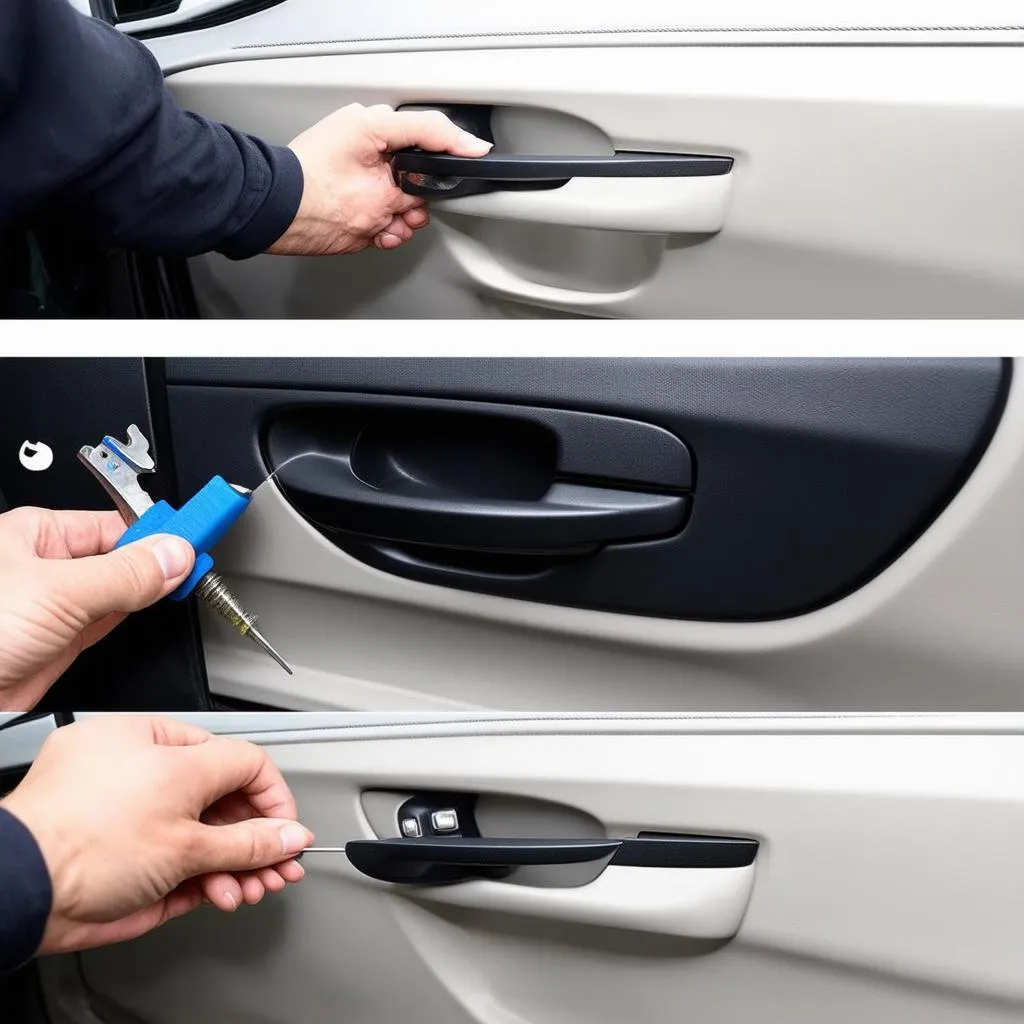 BMW Door Handle Cover Installation