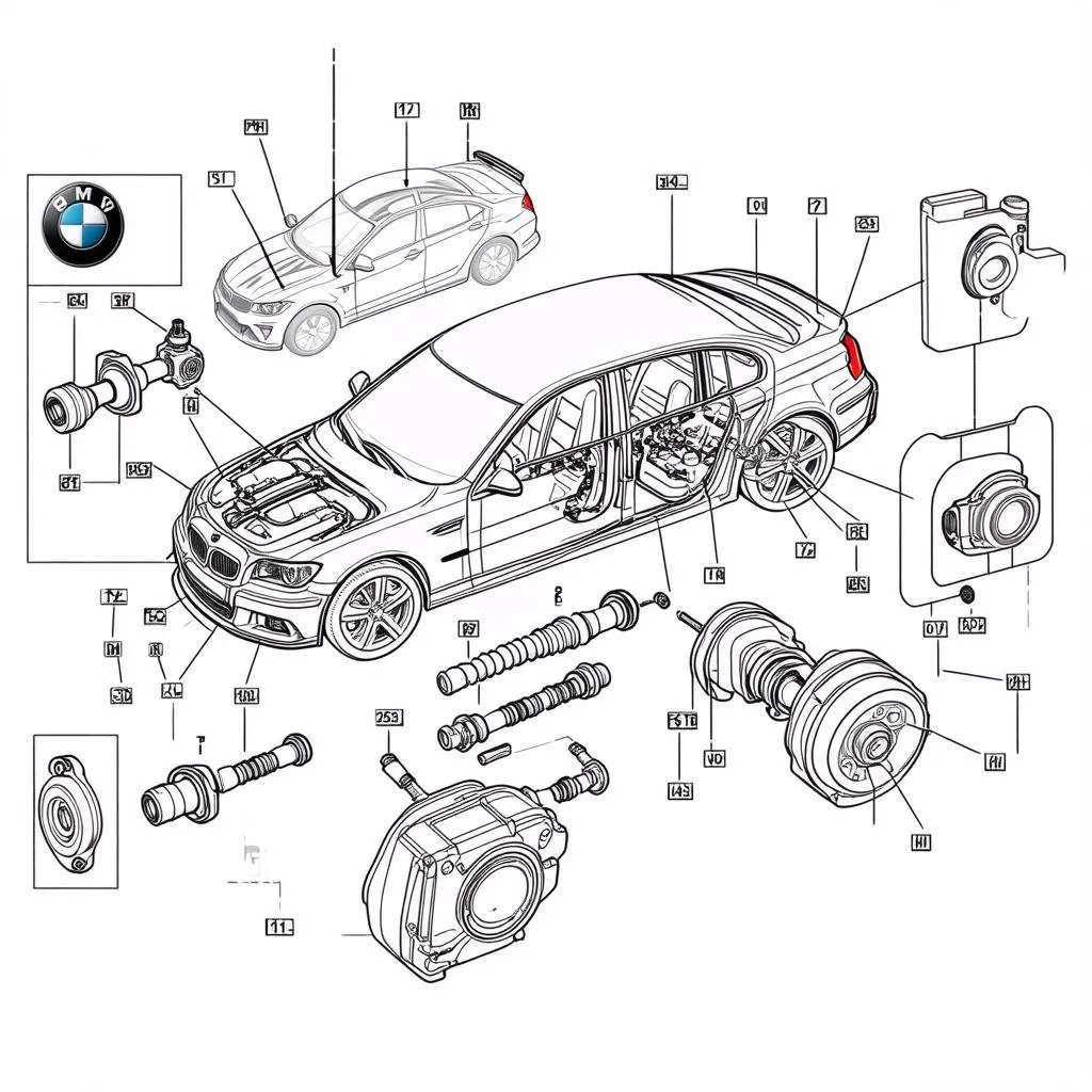 Diagram of a BMW Driver Train